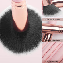 Cargar imagen en el visor de la galería, Real Perfection Juego De Brochas De Maquillaje 16 Piezas Con