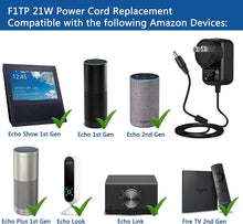 Cargar imagen en el visor de la galería, F1tp Reemplazo De Cable De Alimentación De 21 W Para Alexa