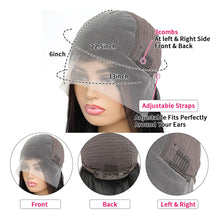 Cargar imagen en el visor de la galería, Vipetal Pelucas De Cabello Humano Con Encaje Frontal De 13 X