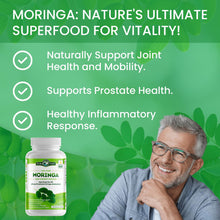 Cargar imagen en el visor de la galería, Pura Vida Moringa Orgánica 120 Cápsulas 500mg | Origen Único Nicaragua | Energía + Metabolismo + Inmunidad