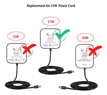 Cargar imagen en el visor de la galería, Cable De Alimentación De 21 W De Repuesto Para Alexa Echo