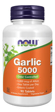 Cargar imagen en el visor de la galería, Now Suplementos Ajo 5000 Allium Sativum Recubrimiento
