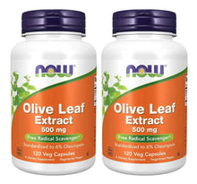 Cargar imagen en el visor de la galería, Now Foods Extracto De Hoja De Olivo 500 Mg Estandarizado Al