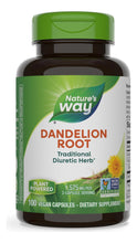 Cargar imagen en el visor de la galería, Nature S Way Raíz De Diente De León De 525 Mg. 100 Cápsulas