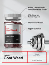 Cargar imagen en el visor de la galería, Horbaach Horny Goat Weed Gomitas 60 Und | Maca + Extracto Vegano