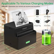 Cargar imagen en el visor de la galería, Ofeace Impresora De Calcomanías Mini Impresora Térmica