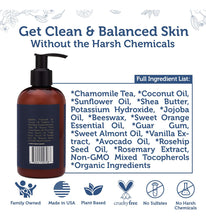 Cargar imagen en el visor de la galería, Era Organics Usda Organic Jabón Facial Para Hombre Limpiador