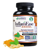 Cargar imagen en el visor de la galería, EcoStream Naturals InflamEase 60 Cápsulas Vegetarianas | Uso Diurno y Nocturno