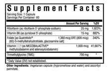 Cargar imagen en el visor de la galería, Seeking Health Homocystex Plus 60 Cápsulas Complejo De
