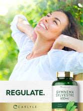 Cargar imagen en el visor de la galería, Carlyle Gymnema Sylvestre | 600 mg | 200 Cápsulas | Hierba Ayurvédica | Sin OMG | Sin Gluten | Probado en Laboratorio