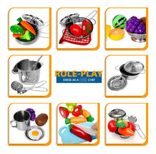 Cargar imagen en el visor de la galería, Poputoy Juego De 28 Juguetes De Cocina De Simulación Juego