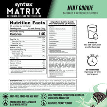 Cargar imagen en el visor de la galería, Syntrax Nutrition Matrix Proteína En Polvo Mezcla De