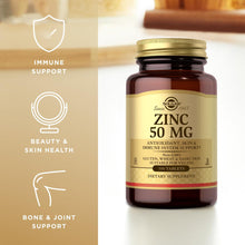 Cargar imagen en el visor de la galería, Solgar Zinc De 50 Mg 100 Tabletas Zinc Para Una Piel