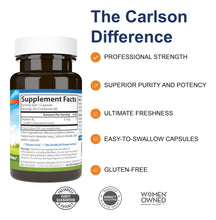 Cargar imagen en el visor de la galería, Carlson Vitamina K2 MK-4 5mg | Huesos Fuertes + Salud Cardiovascular | Sin Soja | Probado por FDA | 180 Cápsulas