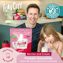 Cargar imagen en el visor de la galería, Flavcity Batido De Proteína En Polvo Bayas Y Crema 100%