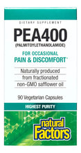 Cargar imagen en el visor de la galería, Natural Factors Pea400 Palmitoiletanolamida Pura Para Alivio