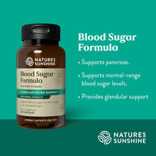Cargar imagen en el visor de la galería, Natures Sunshine Fórmula De Azúcar En Sangre 100 Cápsulas