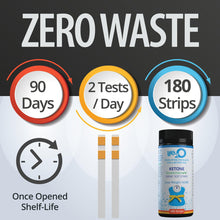 Cargar imagen en el visor de la galería, Life2o Doublecheck | Tiras Reactivas Cetonas 180 Uds | Keto