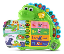 Cargar imagen en el visor de la galería, Leapfrog Dinos Delightful Day Libro De Alfabeto Verde