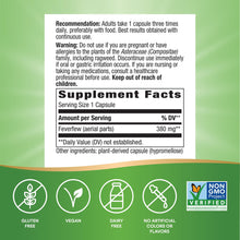 Cargar imagen en el visor de la galería, Natures Way 180 Cápsulas De Hojas De Matricaria 380 Mg 12808