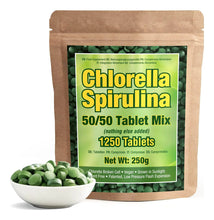 Cargar imagen en el visor de la galería, Chlorella Spirulina En Polvo
