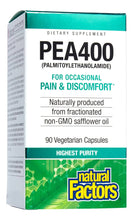 Cargar imagen en el visor de la galería, Natural Factors Pea400 Palmitoiletanolamida Pura Para Alivio