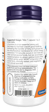 Cargar imagen en el visor de la galería, NOW L-Carnitina 500 mg | Forma Más Pura | Alta Biodisponibilidad
