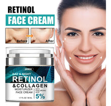 Cargar imagen en el visor de la galería, Crema Avanzada De Colágeno Con Retinol Para Cara Con 5% De