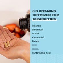 Cargar imagen en el visor de la galería, Complejo Vitamina B | 8 Vitaminas B Activadas | 60 Cápsulas | Ancient Nutrition