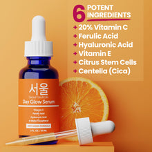 Cargar imagen en el visor de la galería, Seoulceuticals Suéro Vitamina C + Ácido Hialurónico | K-Beauty Antiedad
