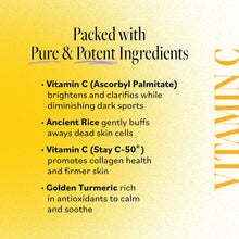 Cargar imagen en el visor de la galería, Derma E Pasta Limpiadora Vitamina C | Orgánica Certificada | 113g (4 oz)