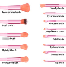 Cargar imagen en el visor de la galería, Muhuabeauty Juego De 23 Brochas De Maquillaje Con Licuadora