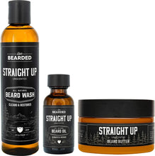 Cargar imagen en el visor de la galería, Live Bearded Kit De Aseo De Barba De 3 Pasos Lavado Aceite Y
