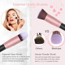 Cargar imagen en el visor de la galería, Bestope Pro Juego De 16 Brochas De Maquillaje 4 Esponjas