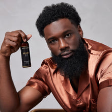 Cargar imagen en el visor de la galería, Bask & Lather Aceite de Crecimiento de Barba | Vit B C E + Cobre + Zinc | Hidrata Suaviza y Fortalece | Hombres