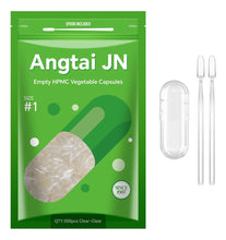 Cargar imagen en el visor de la galería, Angtai Jn Cápsulas Vacías Tamaño 1 Cápsulas Veganas Vacías