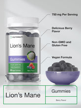 Cargar imagen en el visor de la galería, Melena de León 750 mg | 60 Gomitas Veganas | Sabor Bayas | Horbäach