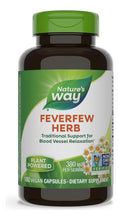 Cargar imagen en el visor de la galería, Natures Way 180 Cápsulas De Hojas De Matricaria 380 Mg 12808