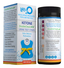 Cargar imagen en el visor de la galería, Life2o Doublecheck | Tiras Reactivas Cetonas 180 Uds | Keto