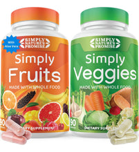 Cargar imagen en el visor de la galería, Simply Natures Promise Suplementos De Frutas Y Verduras 90