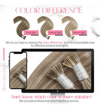 Cargar imagen en el visor de la galería, Moresoo Extensiones De Cabello Humano Con Punta En I Tip