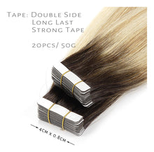 Cargar imagen en el visor de la galería, Lacer Extensiones De Cabello Humano Real De 20 Pulgadas