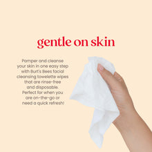 Cargar imagen en el visor de la galería, Burts Bees Toallitas Faciales De Aloe Vera Para Piel