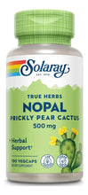 Cargar imagen en el visor de la galería, Solaray Nopal Cactus De Tuna De 500 Mg Con Fibra Dietética
