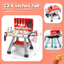 Cargar imagen en el visor de la galería, Cute Stone Juego De Parrilla De Barbacoa Para Niños Juego De