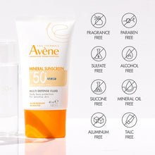 Cargar imagen en el visor de la galería, Avene Mineral Protector Solar Multi-defense Fluid Tinted Spf