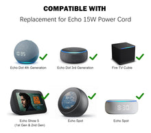 Cargar imagen en el visor de la galería, Adaptador De Corriente Alexa De 15 W De Repuesto Para Echo