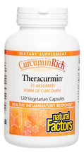 Cargar imagen en el visor de la galería, Curcuminrich Theracurmin Por Natural Factors Cúrcuma 120