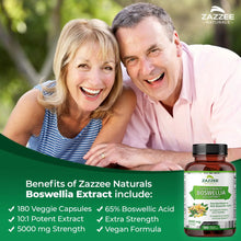 Cargar imagen en el visor de la galería, Zazzee Extracto De Boswellia Serrata 10:1 Extra Fuerte 5000