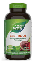 Cargar imagen en el visor de la galería, Nature's Way Raíz de Remolacha 320 Cápsulas | Antioxidante Plant-Based | Neutraliza Radicales Libres | Vegano Sin Gluten Sin Soja